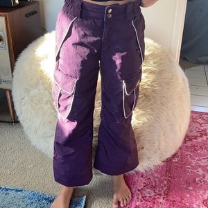 Paul Frank Kids purple snow pants.